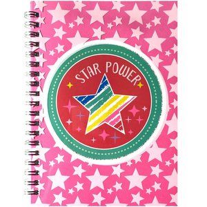 Pink STAR POWER Notebook